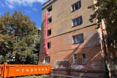 В гуртожитку на Краснова ведуться роботи